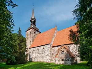 Dorfkirche Semlow - Südseite