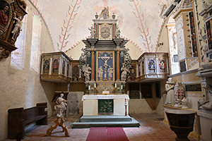 Dorfkirche Semlow - Altar von 1723
