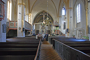Kirche Brandshagen - Kirchenschiff