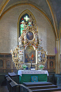 Kirche Brandshagen - Altar