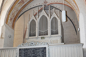 Orgel in der Dorfkirche Groß Mohrdorf