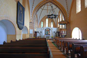 Kirche Marlow - Blick zum Altar