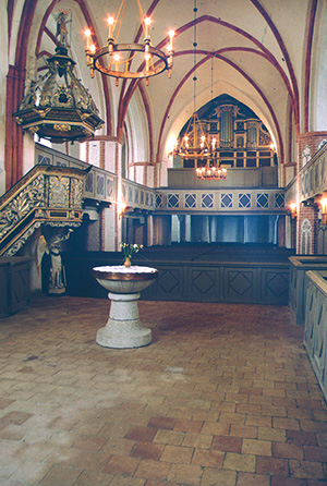 Dorfkirche Saal - Innenansicht